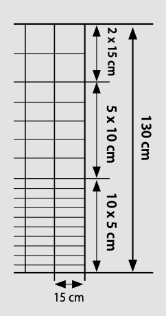 Knotengeflecht verzinkt