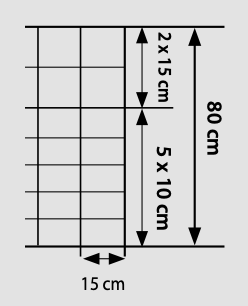 Knotengeflecht verzinkt