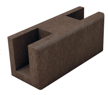 Zaunsystem Karja mit Aufnahme für 3 Querriegel