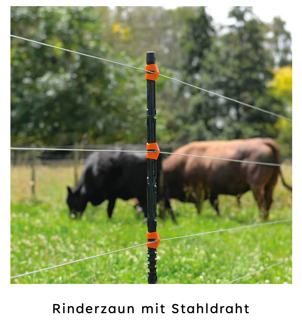 Weidezaunpfahl LinePost - anfahrbar und selbstisolierend