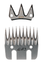 Lister A3 Ersatz-Schermesser für Schafe 3mm