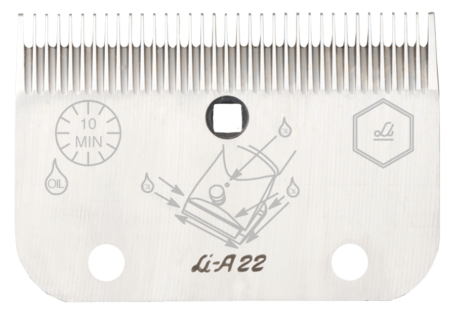 Ersatz-Untermesser A22 - Schnitthöhe 0,5mm 35 Zähne