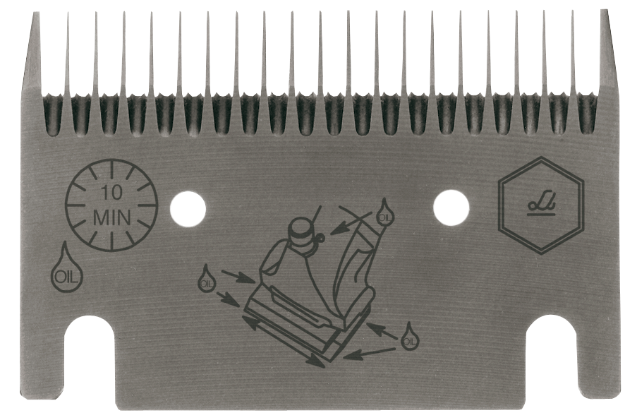 Ersatz-Untermesser 106 - Schnitthöhe 3mm 21 Zähne