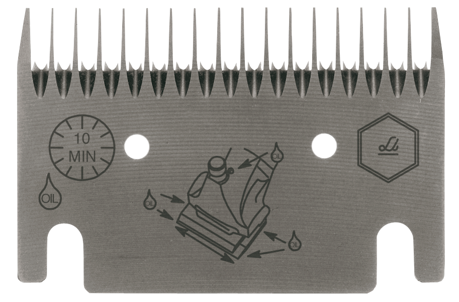 Ersatz-Untermesser 107 - Schnitthöhe 3mm 18 Zähne