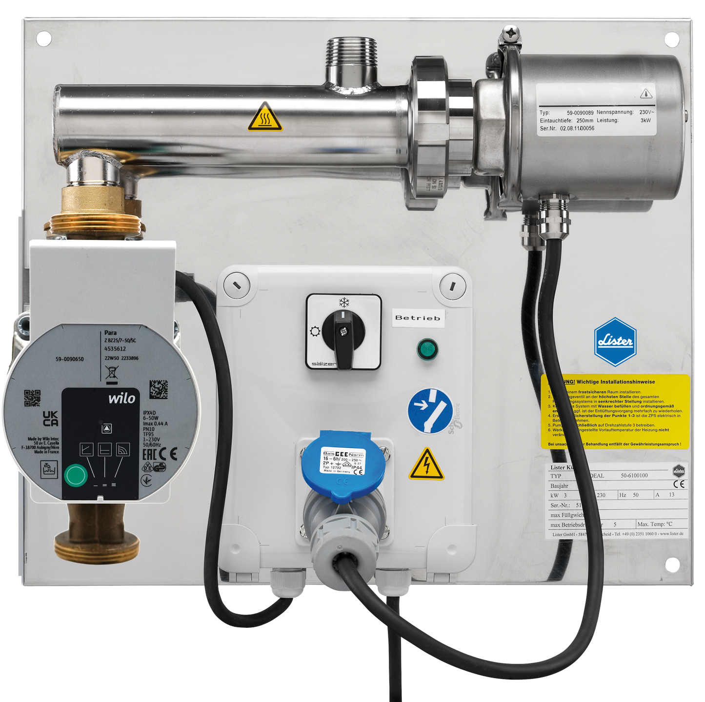 Zirkulationsanlage ZPS PRO IDEAL