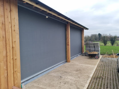 Schnelllauf-Tor mit Führungsschienen