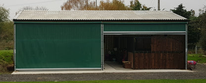 Schnelllauf-Tor mit Führungsschienen