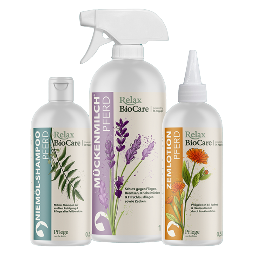 Relax Zempflege Set für Pferde