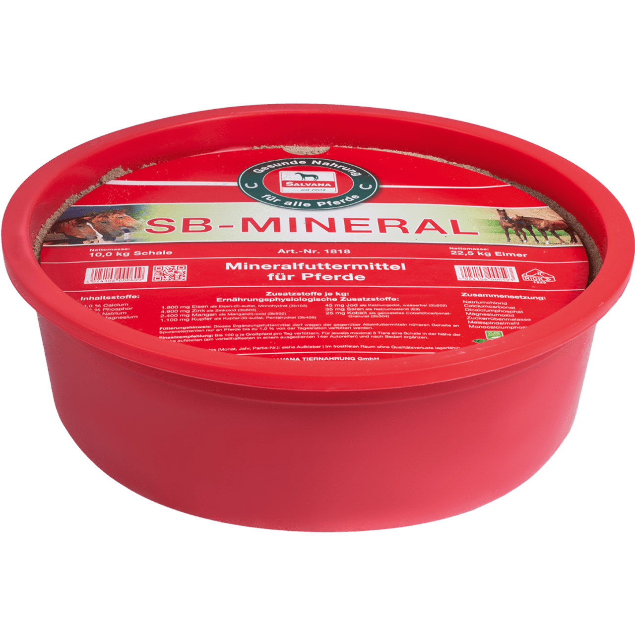 Salvana SB Mineral Weideleckschale 10 kg