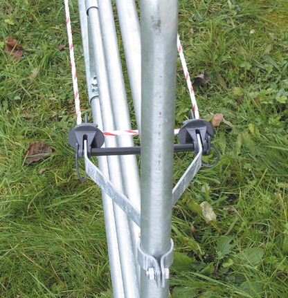 Pferde-Weidezauntor, verstellbar, 4-reihig, Höhe 1,10 m