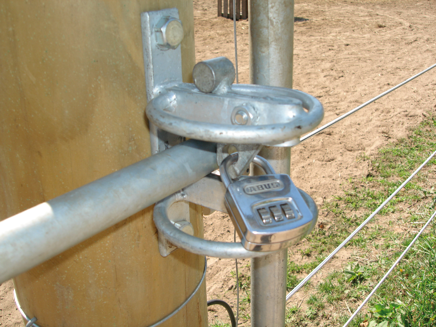 Profi-Weidezauntor, verstellbar, Höhe 1,10 m