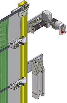 Windschutz Maxi-Tor | Breite 20 m