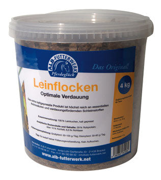 Pferdeglück Leinflocken - Einzelfuttermittel für Pferde