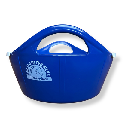 Flexi-Futterschale mit Deckel blau