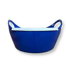 Flexi-Futterschale mit Deckel blau