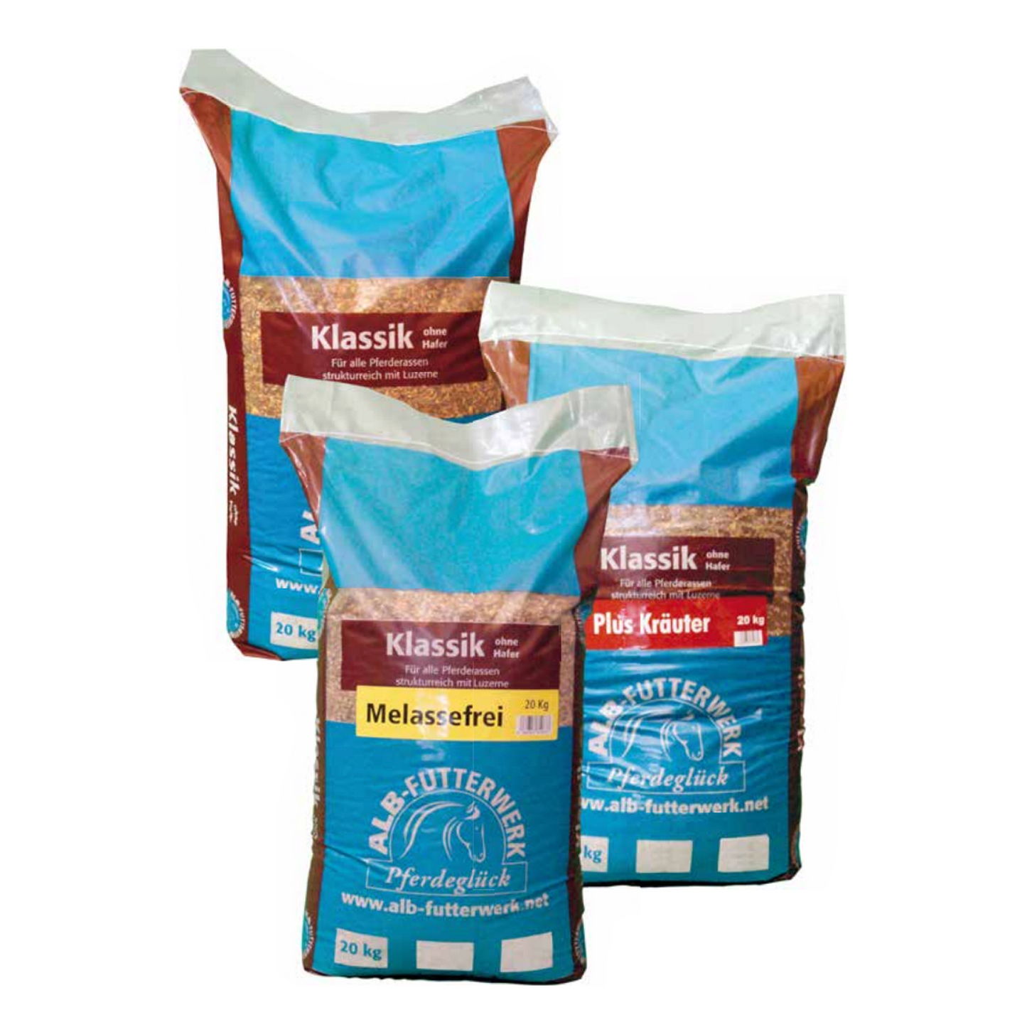 Pferdeglück Klassik Müsli mit Luzerne 20kg