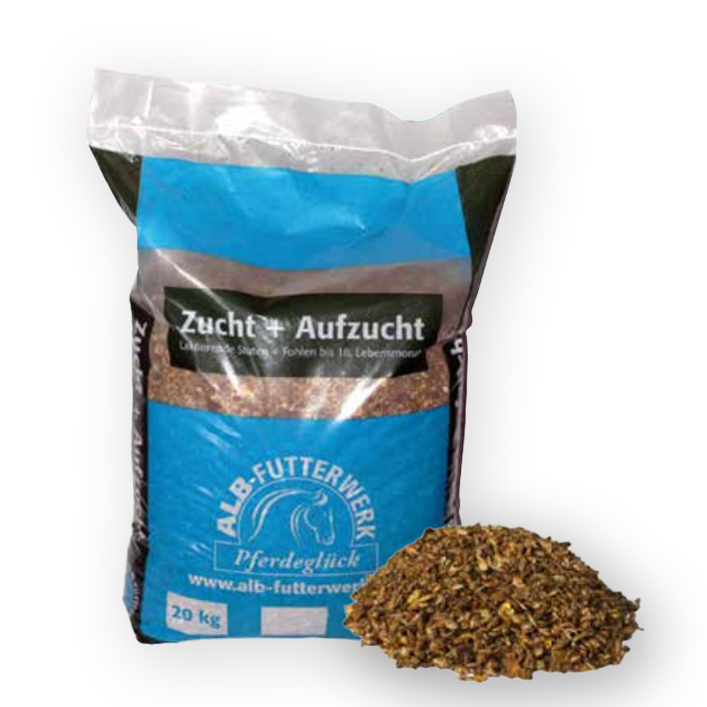 Pferdeglück Zucht + Aufzucht Müsli 20kg