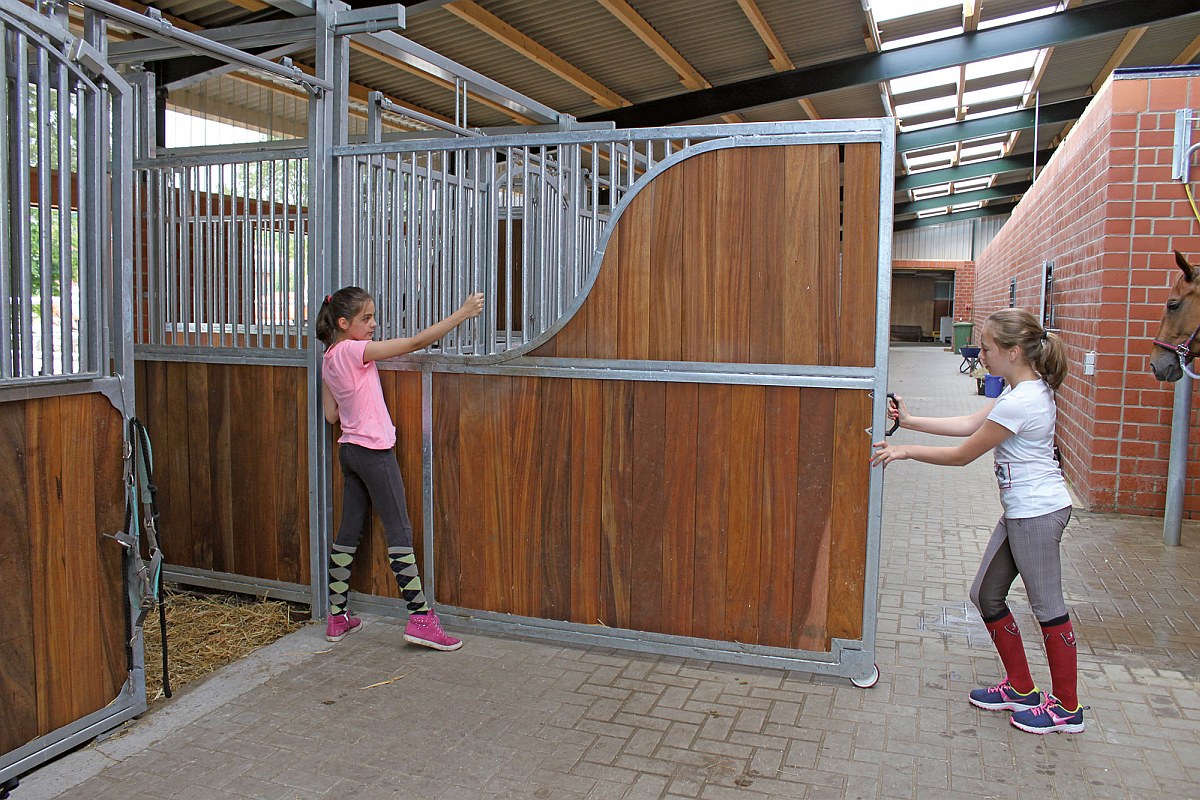 Aufpreis für ausziehbare Trennwände