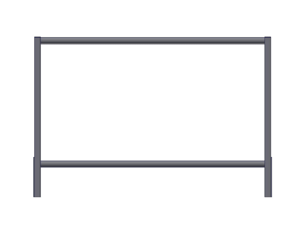 Front- oder Heckgitter f. Transportwagen