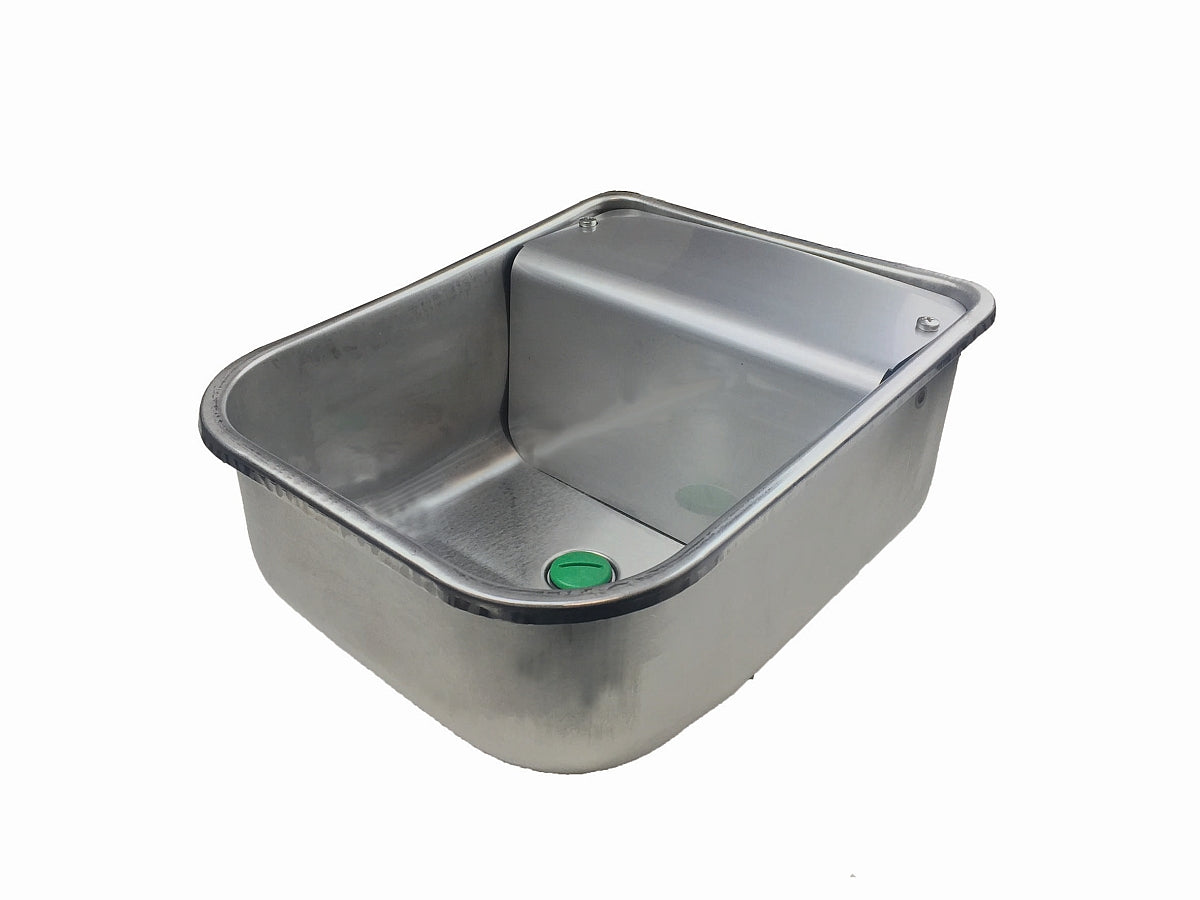Edelstahltränke mit Schwimmerventil