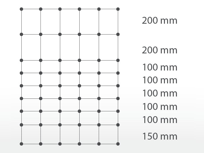 Euronetz für Ziegen 106 cm H, 50 m L