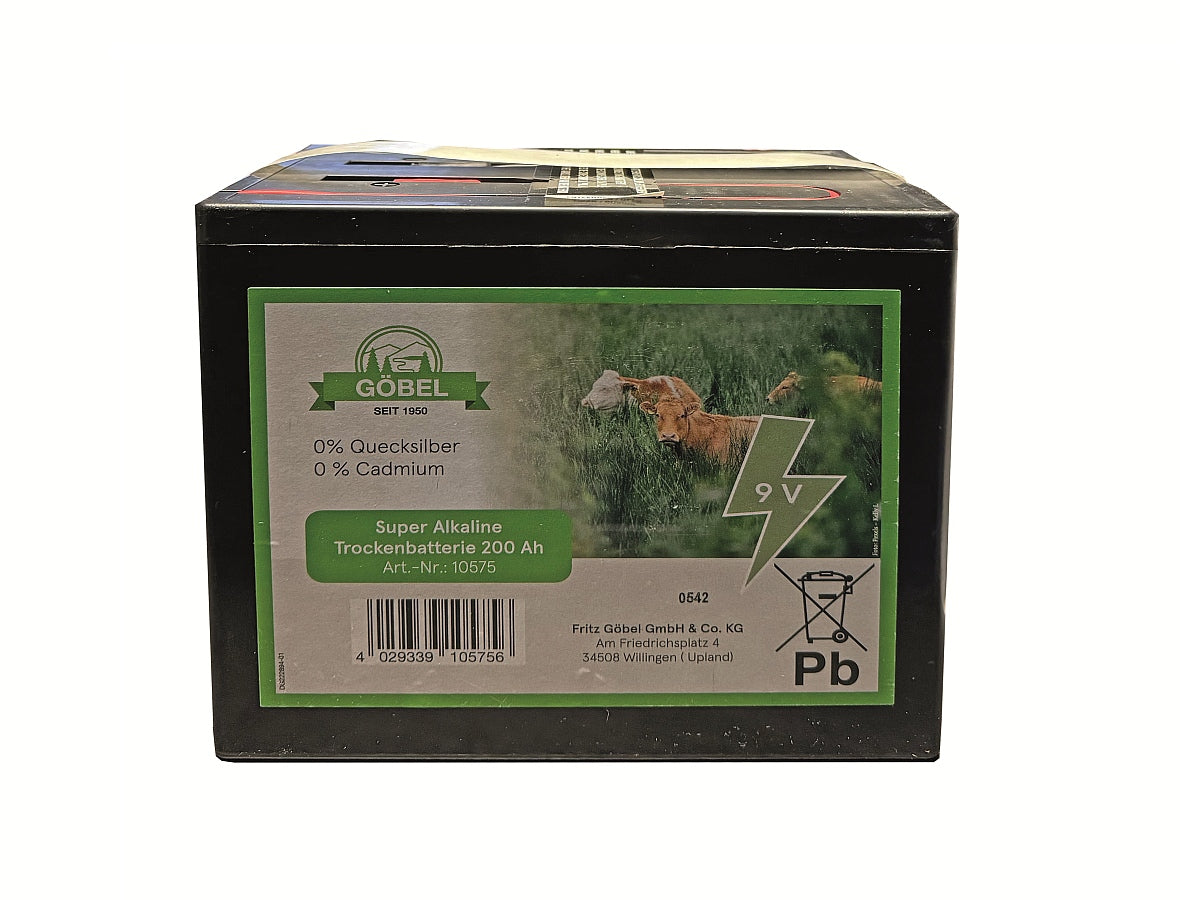 Alkaline-Weidezaunbatterie 9 V