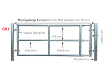 Abtrennung GV3 ausziehbar