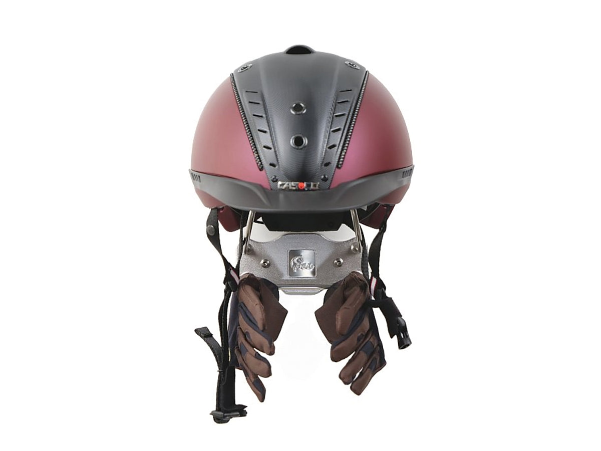 Helmhalter mit Handschuhhalter aus Edelstahl