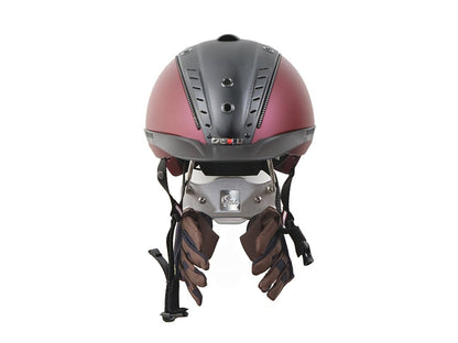 Helmhalter mit Handschuhhalter aus Edelstahl