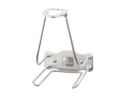 Helmhalter mit Handschuhhalter aus Edelstahl