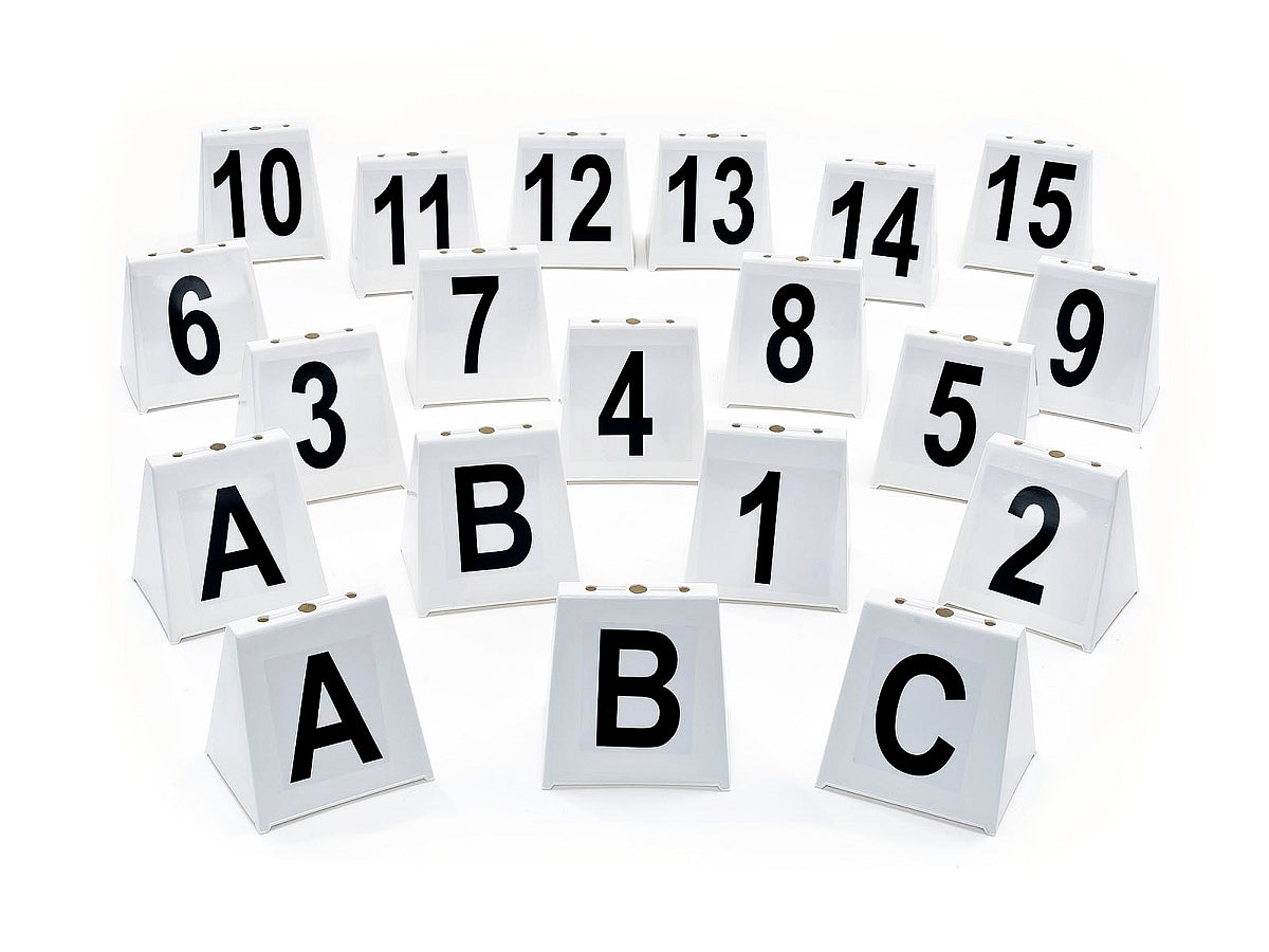 Hindernisnummern, 20-teiliges Set