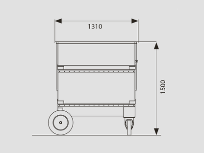 Großraumkuli Frontlader Aufnahmen
