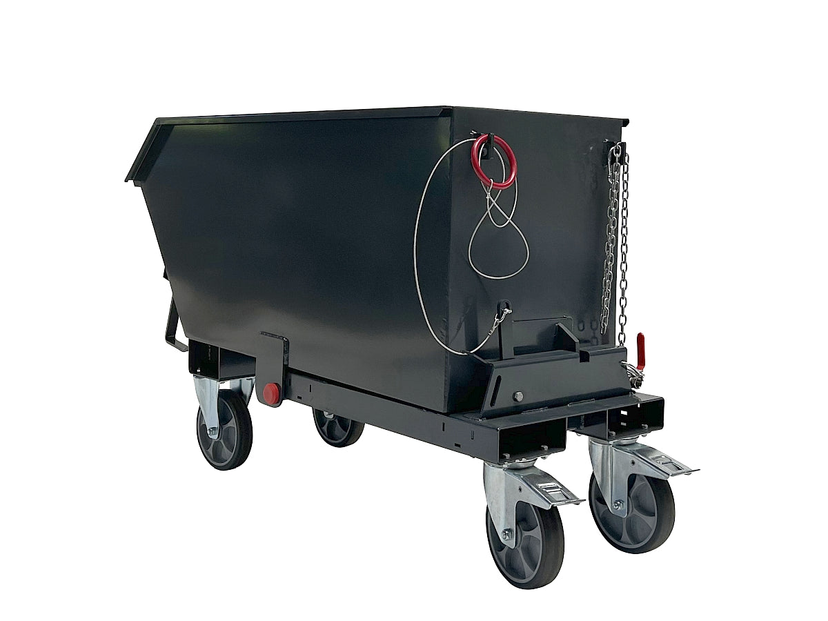 Kippbehälter GSK mit Rollen