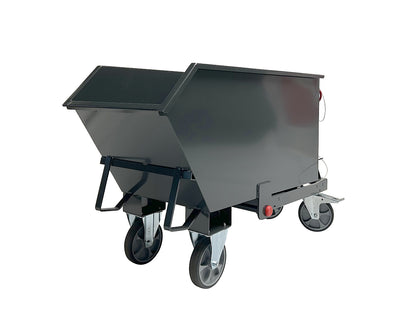 Kippbehälter GSK mit Rollen