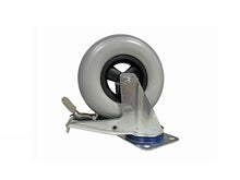 PU-Lenkrolle 220 mm mit Feststeller