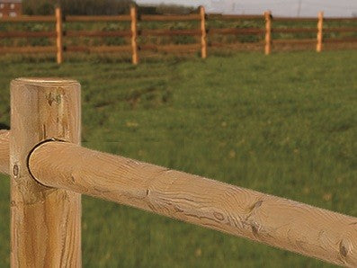 Rundholz-Querriegel für Zaunsystem Oxford