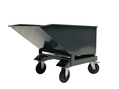 Muldenkipper mit Rollen