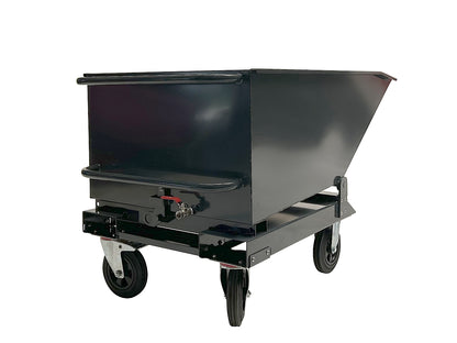 Muldenkipper mit Rollen