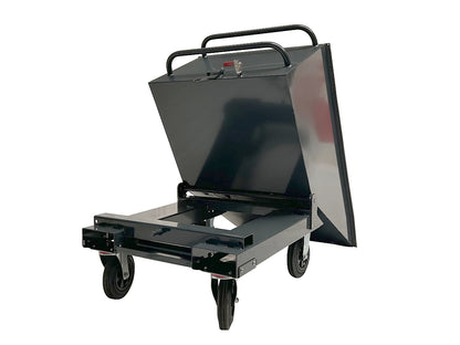 Muldenkipper mit Rollen