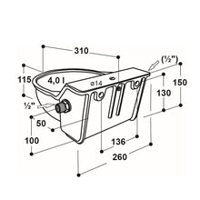 Schwimmerbecken Modell 340