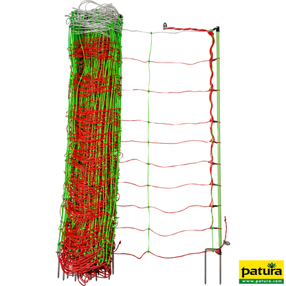 TornadoXL-Elektrozaunnetz Kombi mit Erdleiter