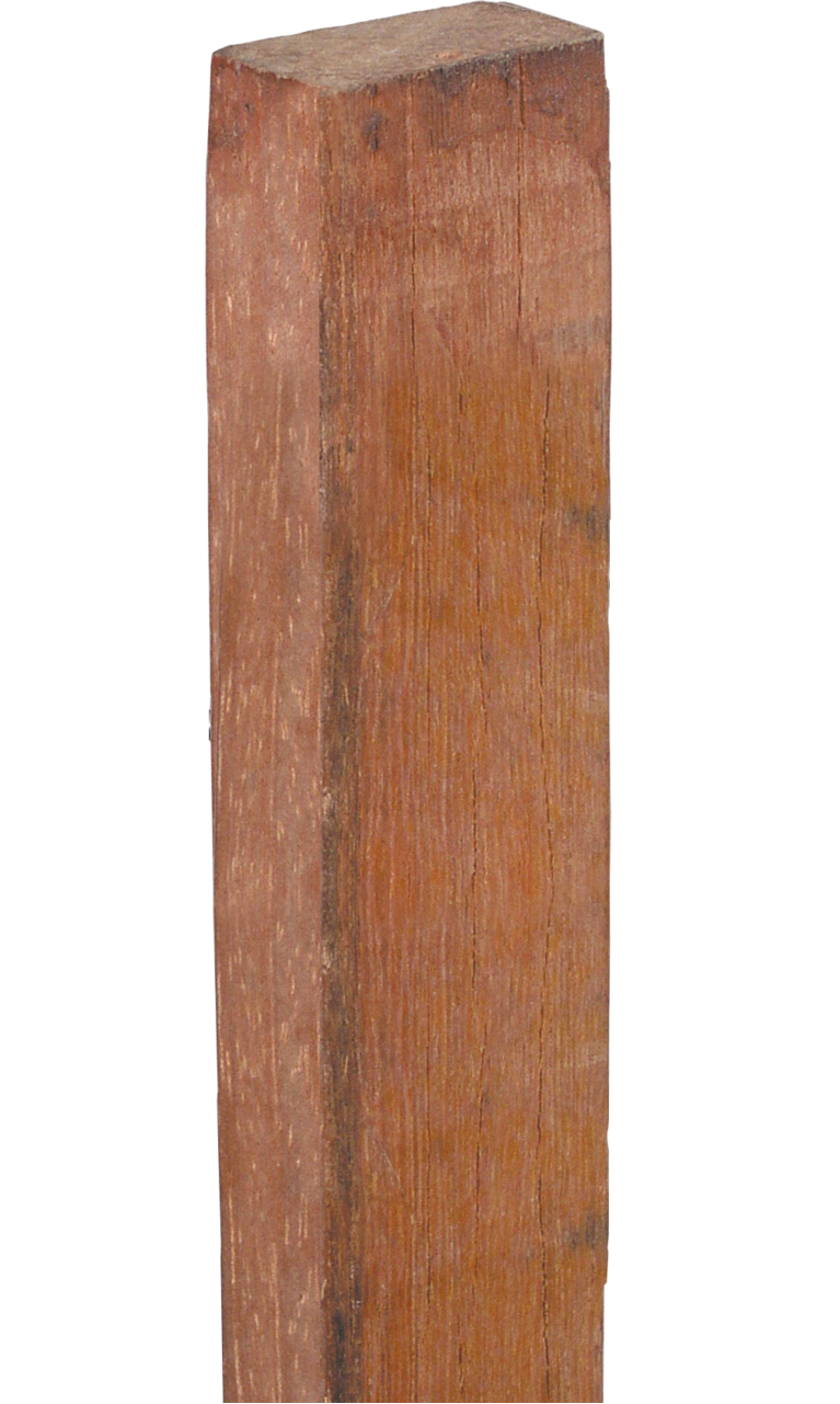 Hartholzpfahl isolierend