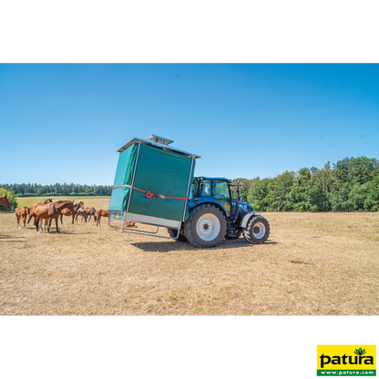 Klima-Großballenraufe mit Palisadenfressgitter