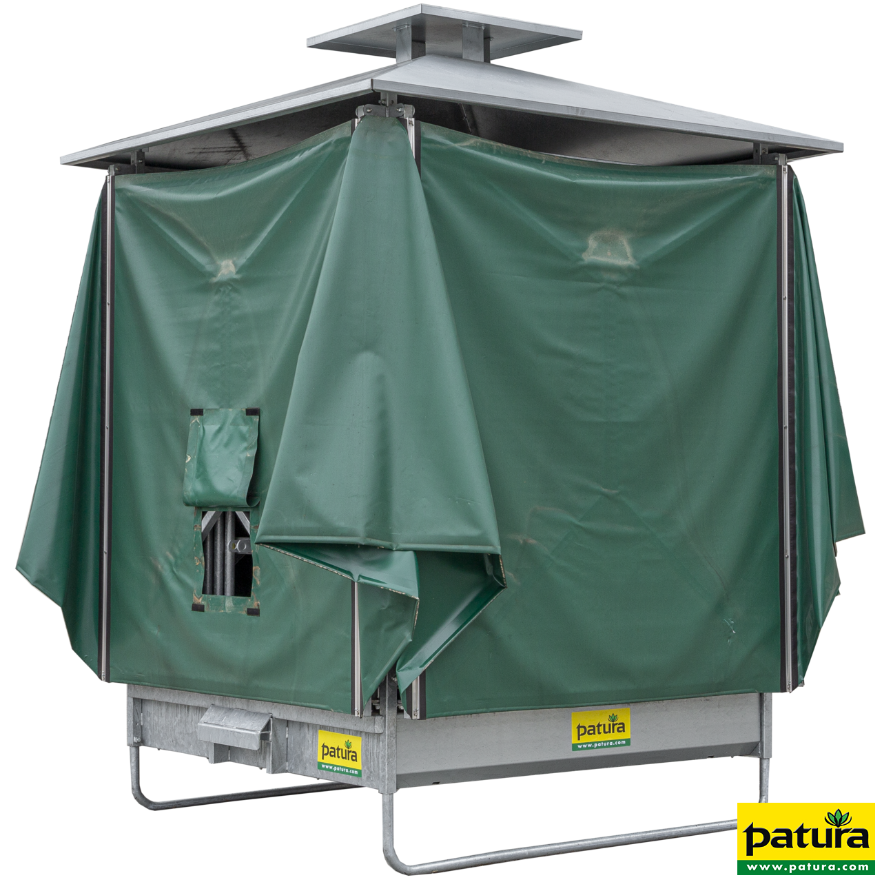 Klima-Großballenraufe mit Schwedenfressgittern