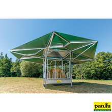 Klima-Großballenraufe mit Universalfressgittern