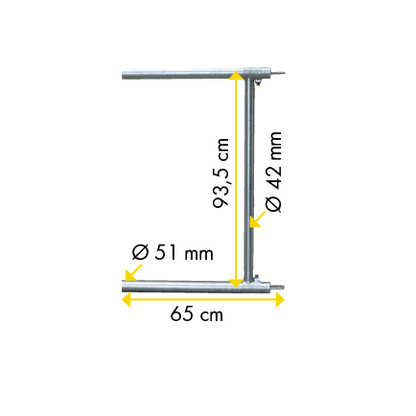 Verlängerung für Fressgitter