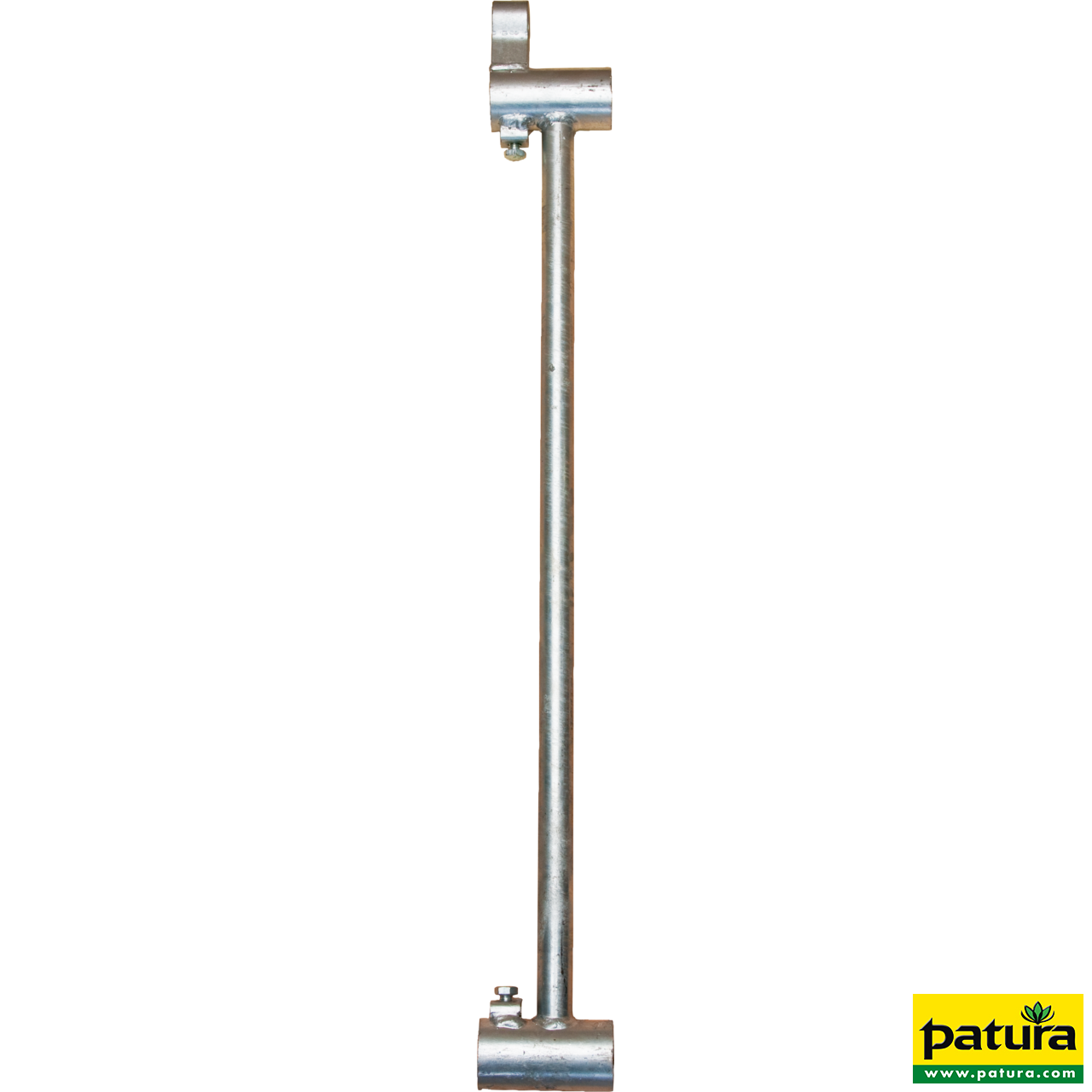 Abschlussstange mit Halter Typ SSV für Verriegelungsrohr Kälberfressgitter Modular