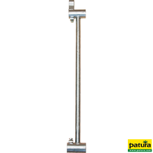 Abschlussstange mit Halter Typ SSV für Verriegelungsrohr Kälberfressgitter Modular