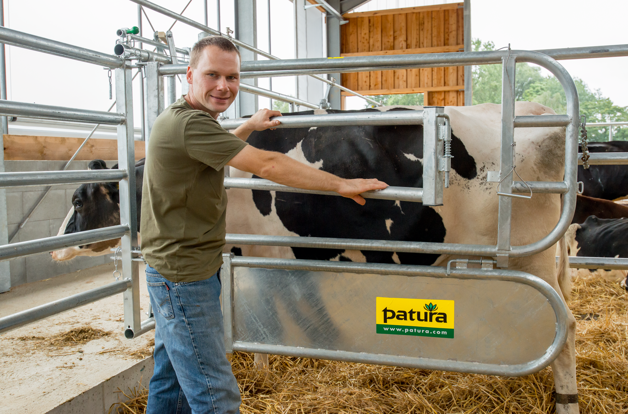 Abtrennung für Tierbehandlung