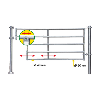 Abtrennung Tränke R5
